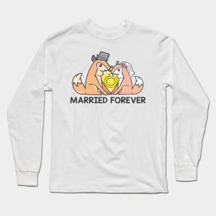 Wedding marriage marriage marriage married Long Sleeve T-Shirt